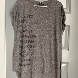 Gray Tunic Tee